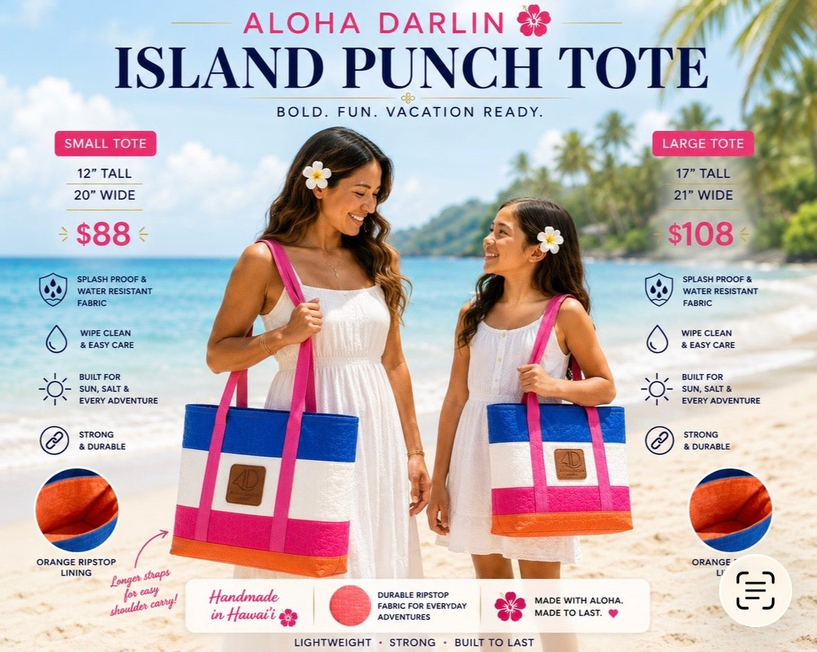 Large Island Punch Tote