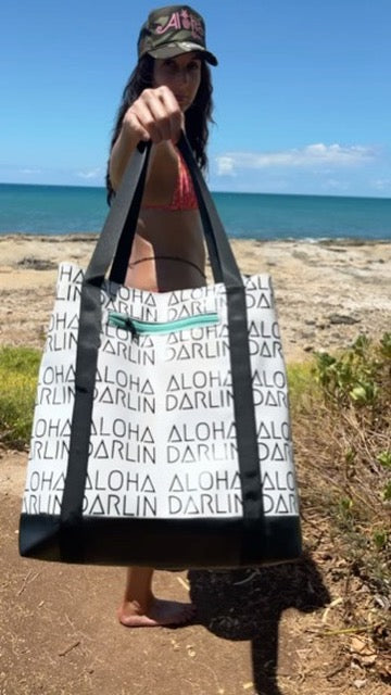 Cross-Body Vinyl AD Logo Bag