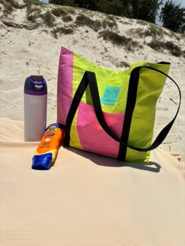 Upcycled Wind-Surfing Tote