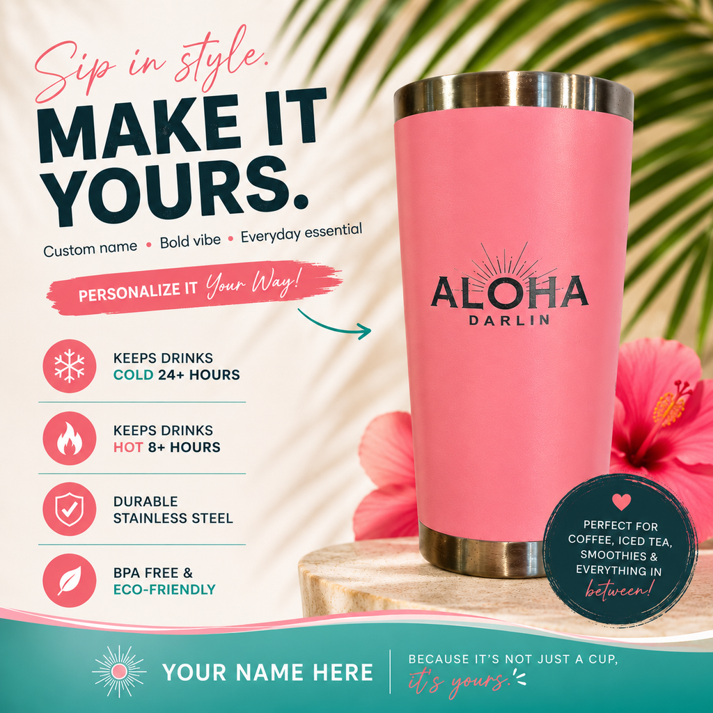 Personalized Tumbler 20oz