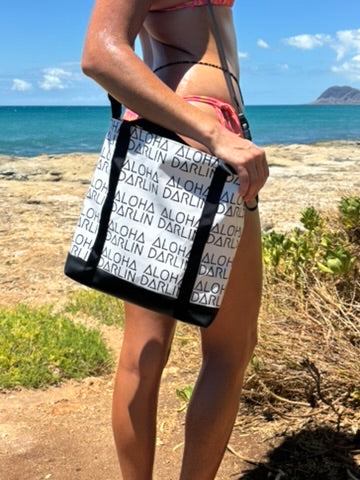 Cross-Body Vinyl AD Logo Bag