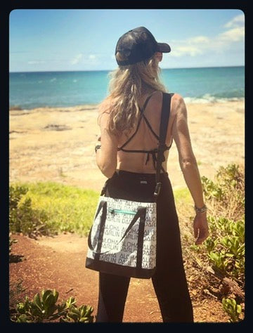 Cross-Body Vinyl AD Logo Bag