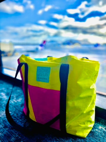 Upcycled Wind-Surfing Tote